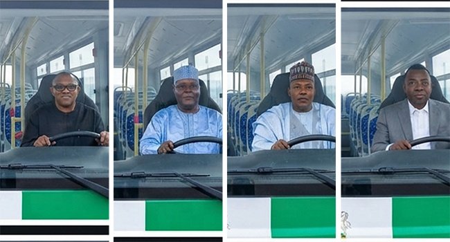 Obi, Atiku and two other candidates