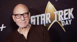 British actor Sir Patrick Stewart